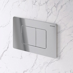 Grossman Инсталляция для подвесного унитаза Classic 97.04.10M с клавишей смыва хром глянцевый – фотография-10